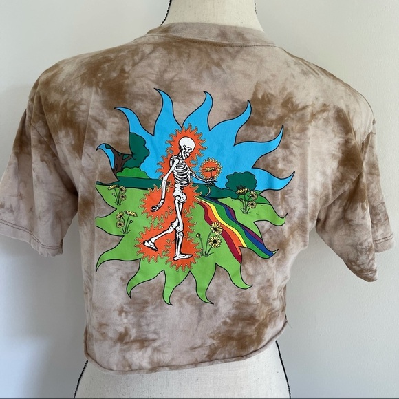 Empyre Crop Top Tie Dyed Crop Top - Picture 4 of 8